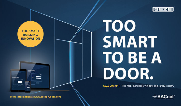 Discover building automation with the new GEZE Cockpit. Photo: GEZE GmbH