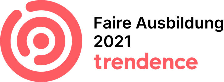 Fair Apprenticeship 2021 seal of approval from Trendence for the GEZE apprenticeship programme