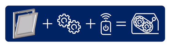 Motorisations de fenêtre dans la gamme de produits IQ windowdrive de GEZE