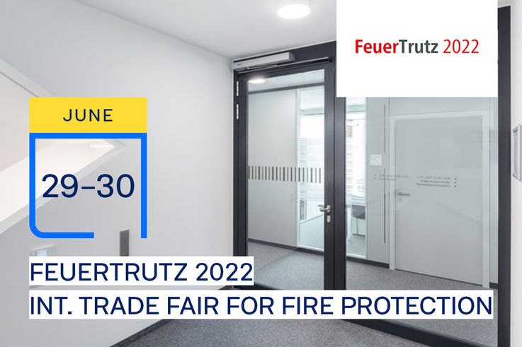 GEZE_Teaser Trade Fair Feuertrutz 2022