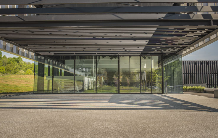 Ingresso principale dell'HQ FURLA