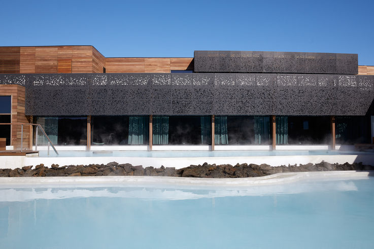 Retreatis, Islandi Sinises Laguunis on kõik kujundused hoolikalt kavandatud