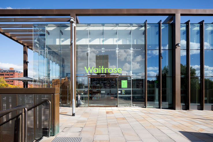 Waitrose Chester Slimdrive upper entrance