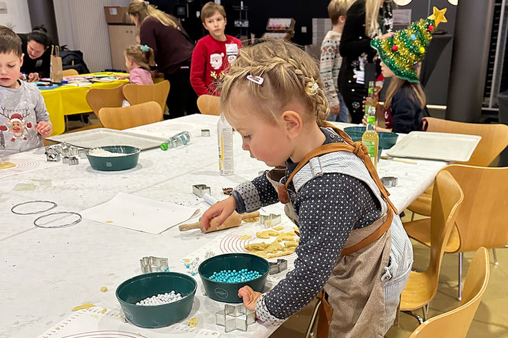 Weihnachtsaktion 24 Plätzchen backen