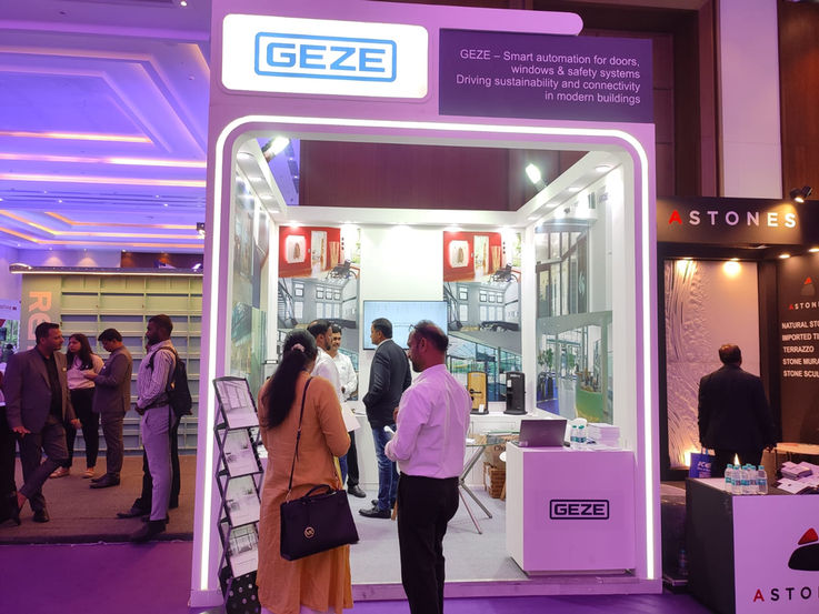 GEZE India at the Navig8 2025 exhibition