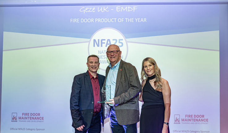 GEZE UK Win at NFA 2025 - 2