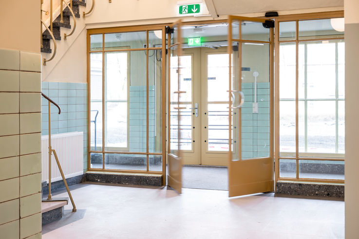 Porte d'ingresso dell'HBS Kampen