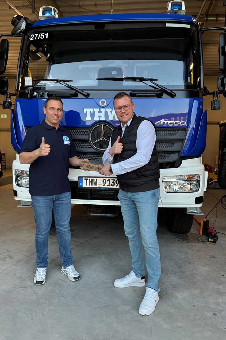 GEZE unterstützt THW Koblenz