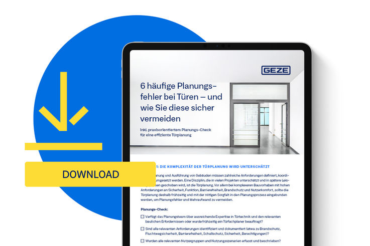 Packshot Checkliste Türplanung