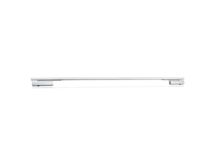 Product shot (51693) - Door closer for double leaf doors with closing sequence control and with integrated back check, which causes the strongly opened doors to be slowed down.