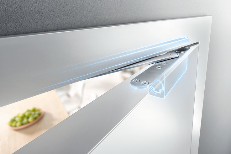 Door dampers - draw-in damping for doors - 
