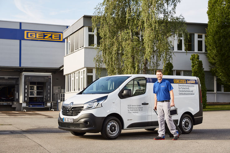 Photo shoot of GEZE employees for internal and external communication to act as the face of the company.