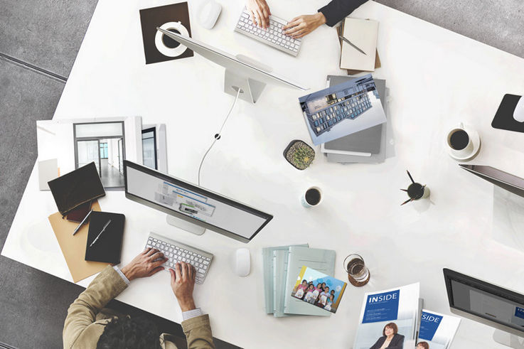  - Teaser image Newsroom of website