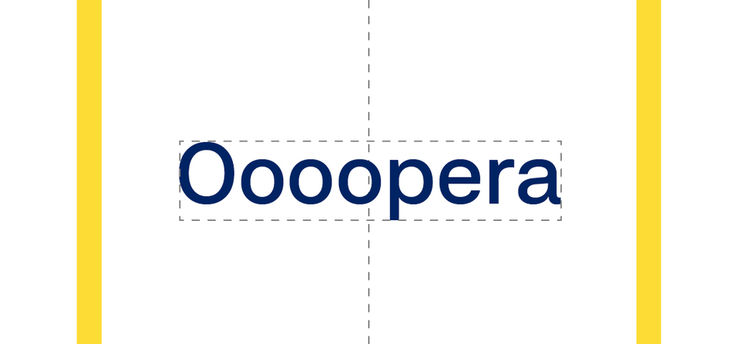 Gestaltungsprinzipien GEZE Corporate Design: Zentrierung Schrift