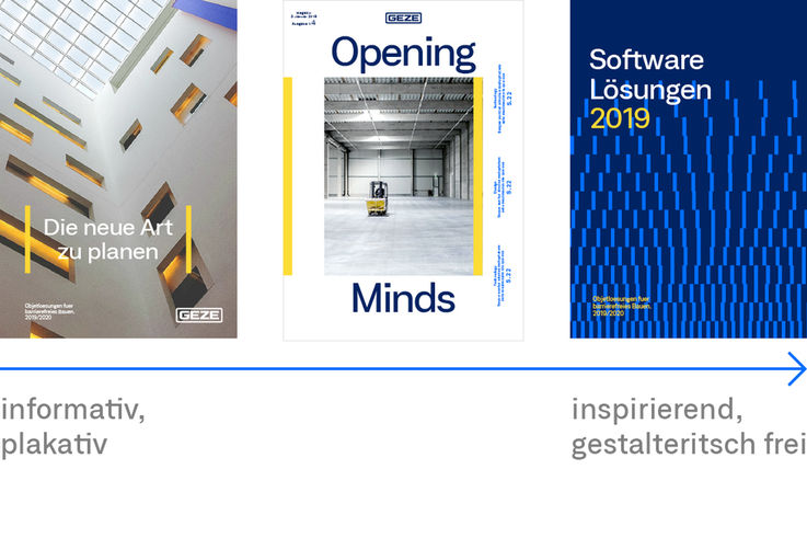 Gestaltungsprinzipien GEZE Corporate Design