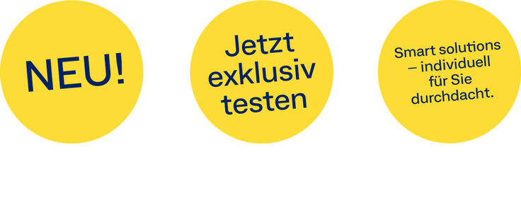 Brandportal Störer - Typografie