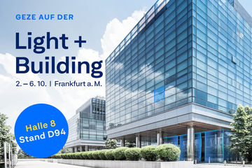 GEZE auf der Light + Building 2022