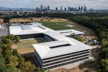 Foto aérea do Campus da DFB