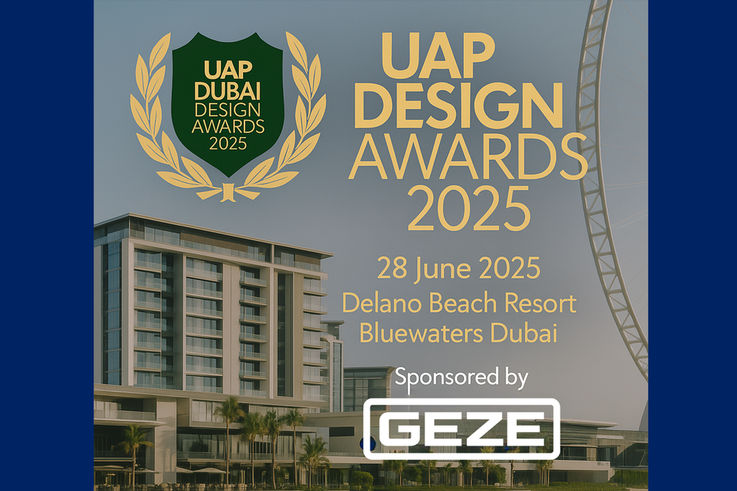 GEZE Middle East joins the UAP Design Awards 2025