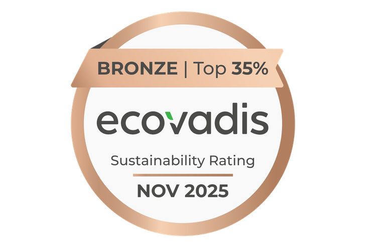 Teaser Siegel Ecovadis 2025