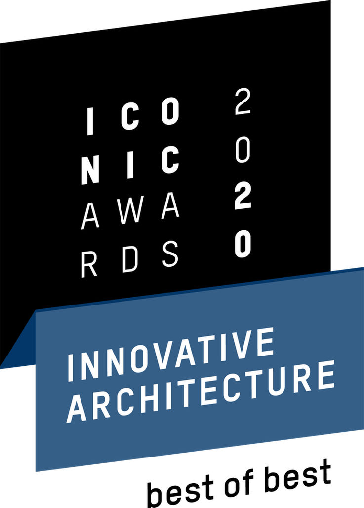 Onderscheiding ICONIC AWARDS 2020: Innovatieve architectuur Best of Best voor de F 1200+