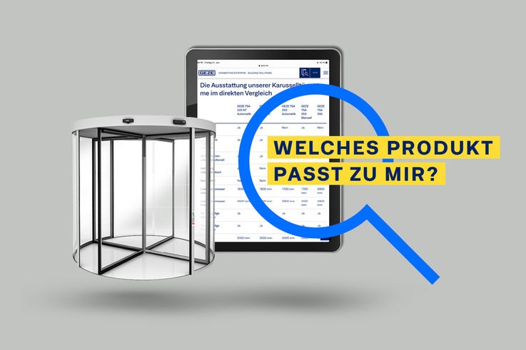  - Teaser Produktvergleich Karusselltür