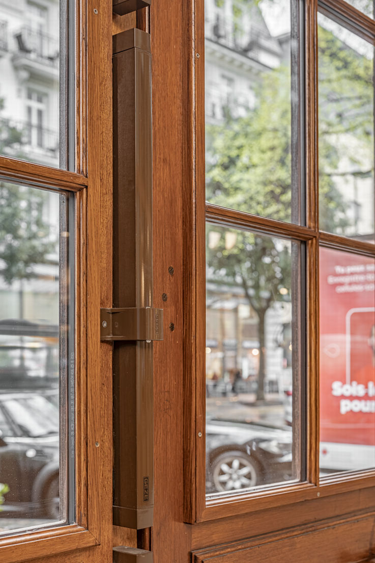 El motor de ventana Powerchain de alto rendimiento se utiliza en la estación de Montreux.