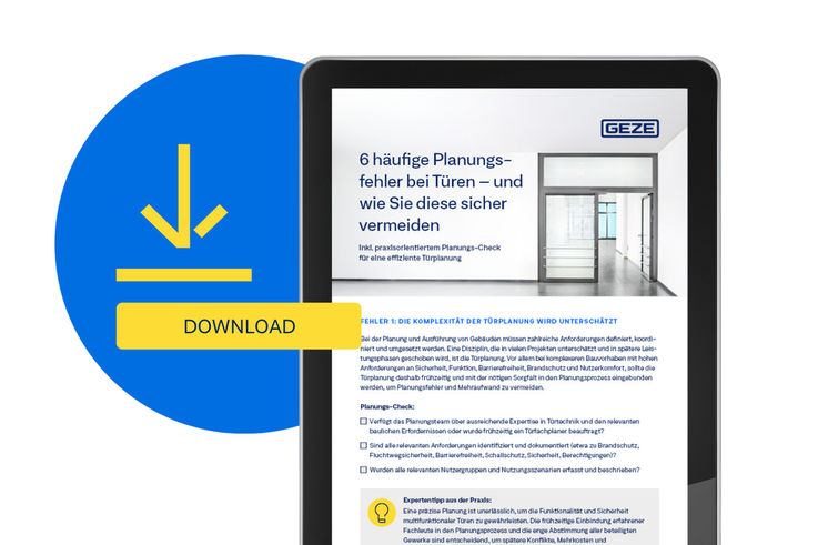Packshot Checkliste Türplanung