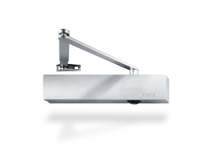 Produktopptak (44795) - Overliggende tannreimsdørlukker med standard arm, Lukkekraft 1-6 og 5-7 etter