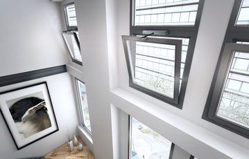 Good quality air in buildings at all times - with the right window technology