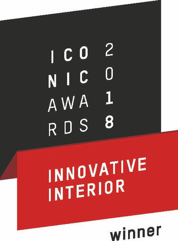 Auszeichnung ICONIC AWARDS 2018: Innovative Interior Winner