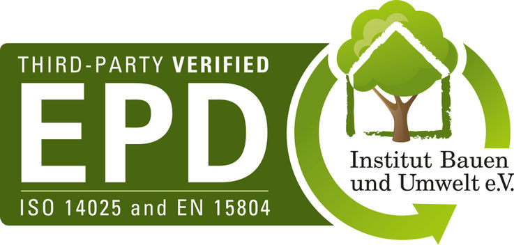 EPD certificate label