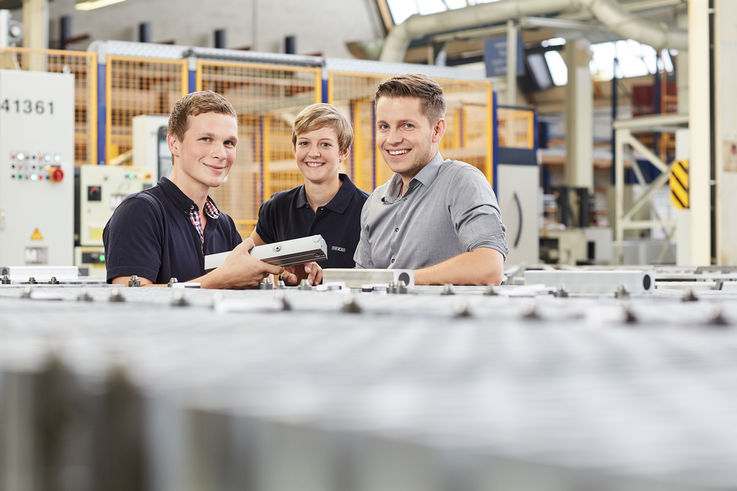  - Shooting von GEZE Mitarbeitern zur interne wie externen Kommunikation um dem Unternehmen ein Gesicht zu geben.