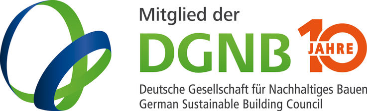  - 10 years of membership in the German Sustainable Building Council.