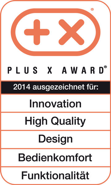 Auszeichnung Plus X Award 2014