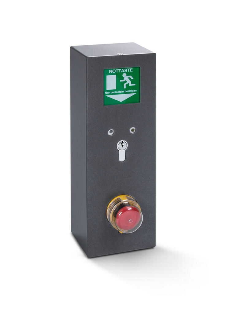 The TZ 320 door control unit, with additional housing that complies with IP rating IP 54.