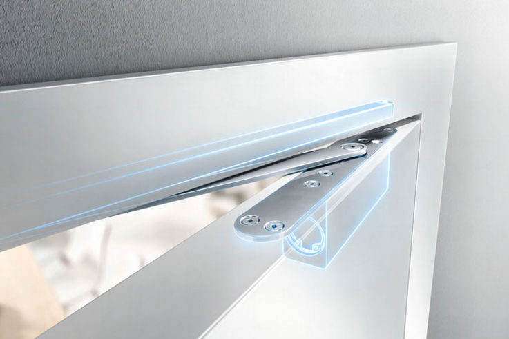Door draw-in damper - The GEZE ActiveStop door damping can stop doors gently, close them quietly and hold them open comfortably. Exactly as you want it, and without annoying door stoppers.